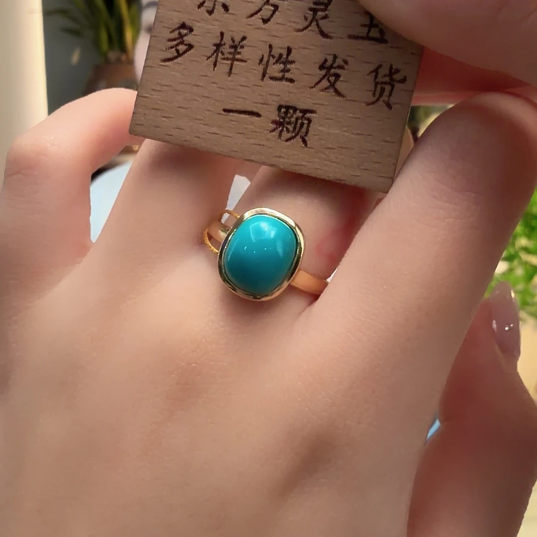 绿松石银S925镶嵌颈饰