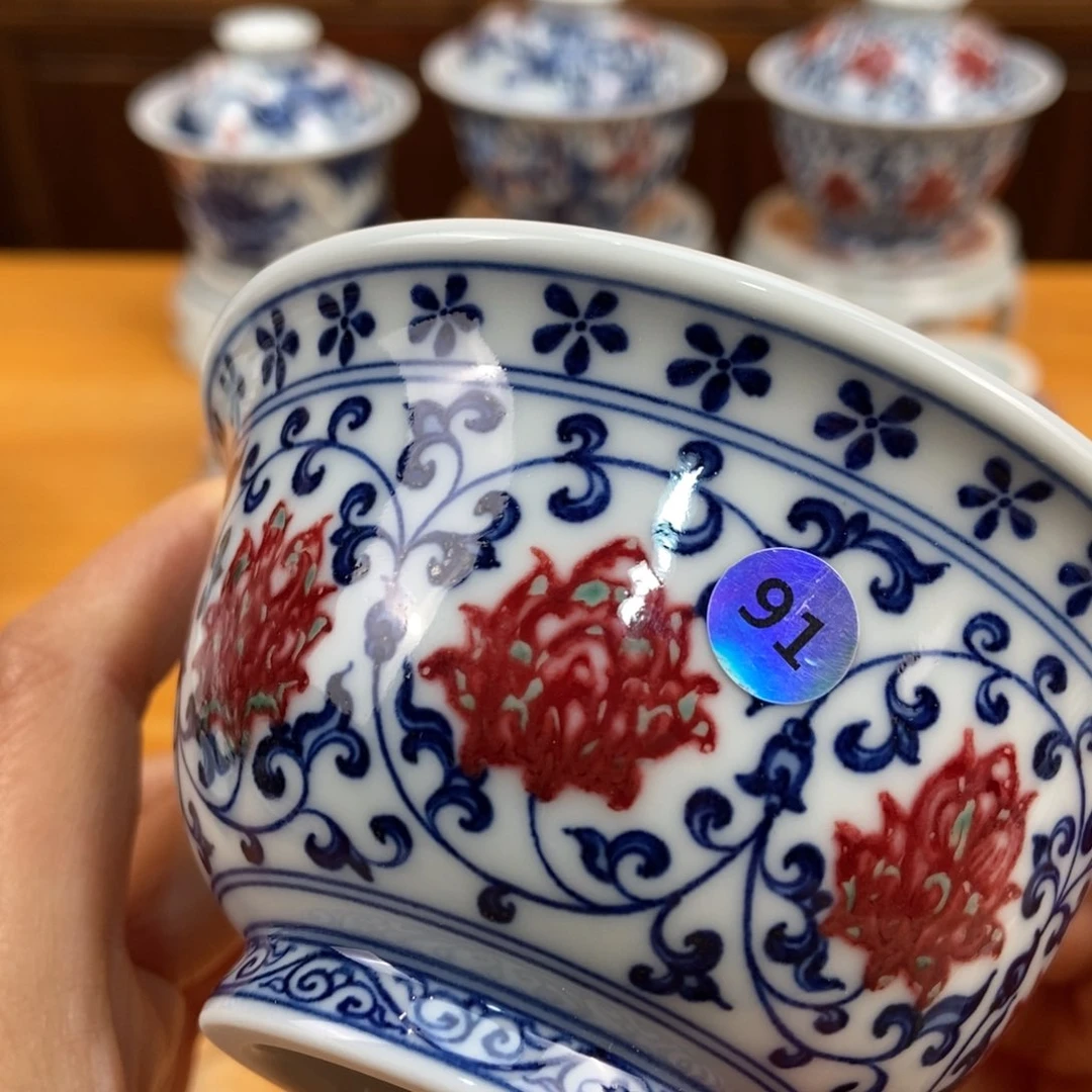 手繪現代茶具非古董