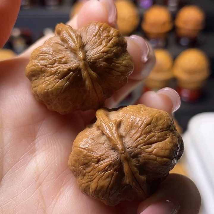 文玩核桃把件小玉蝉32尺2Y