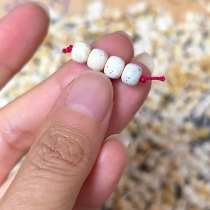 裸石蜜蜡未镶嵌6.5mm一组