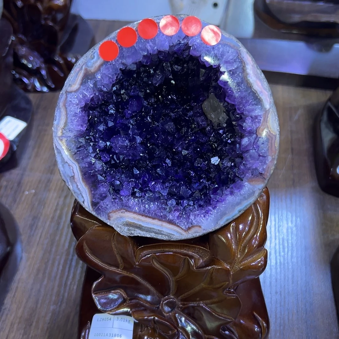 未镶嵌大型摆件（非配饰）紫晶