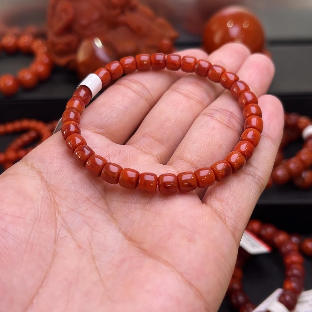 南红玛瑙未镶嵌南红手串