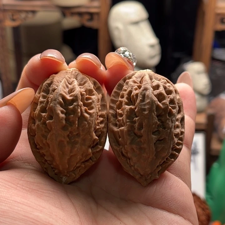 文玩核桃把件楸大胖95