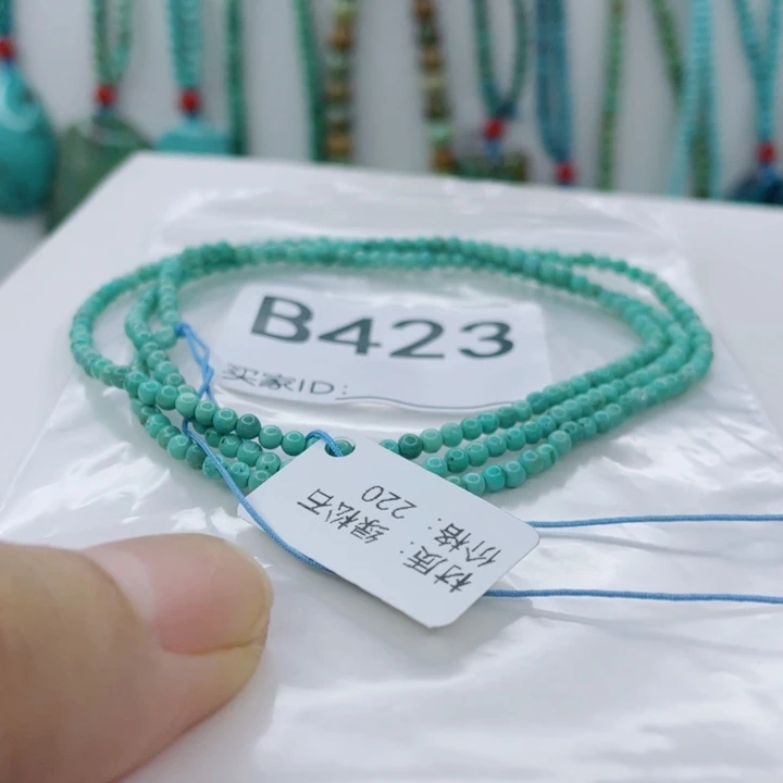 绿松石未镶嵌颈饰