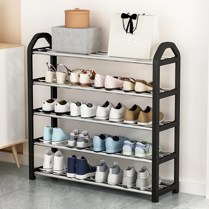 简易鞋架子家用经济型放小门口收纳神器宿舍室内好看多层防尘鞋柜