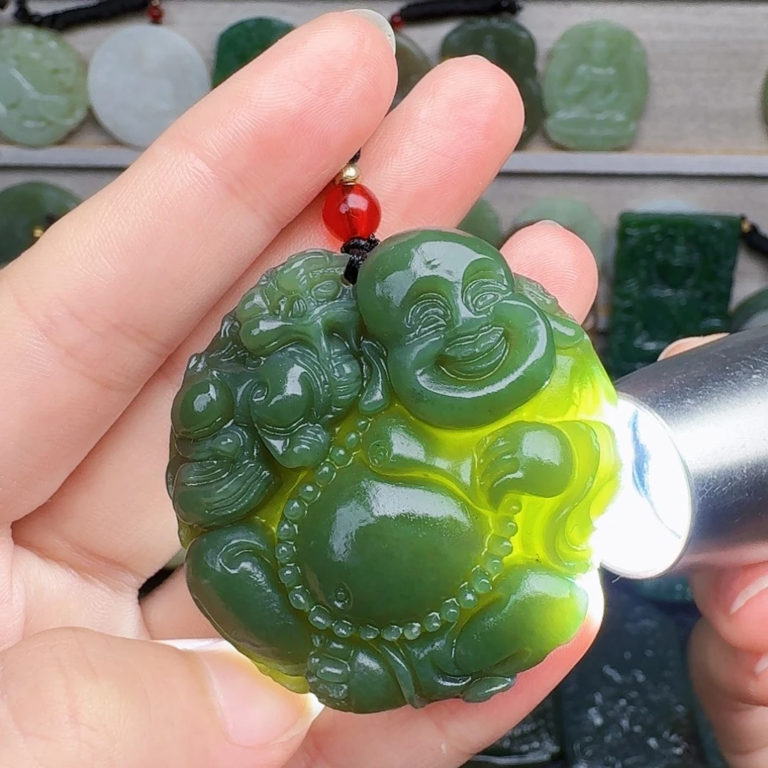 颈饰未镶嵌和田玉