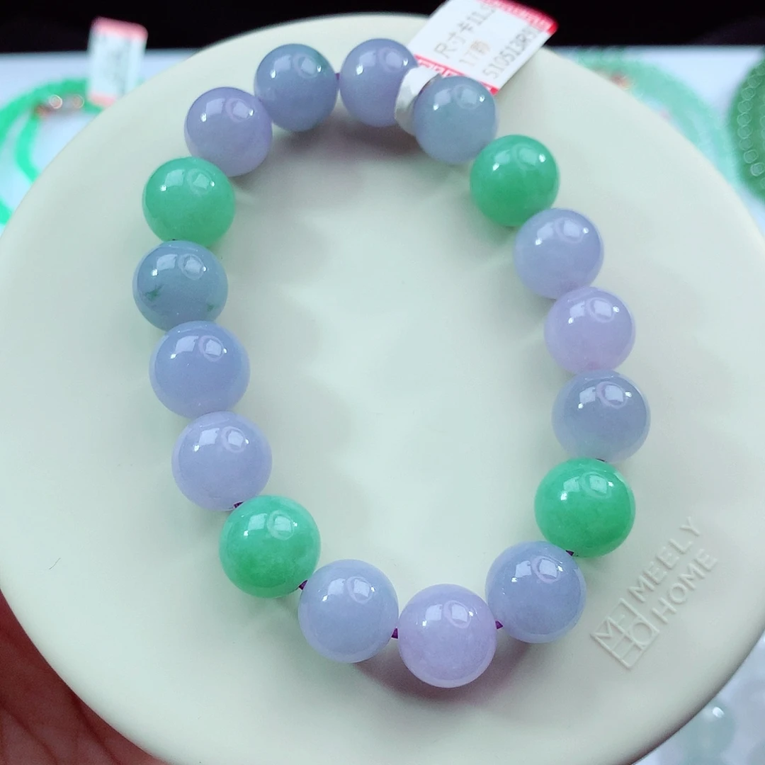 未镶嵌手链翡翠卡11.5