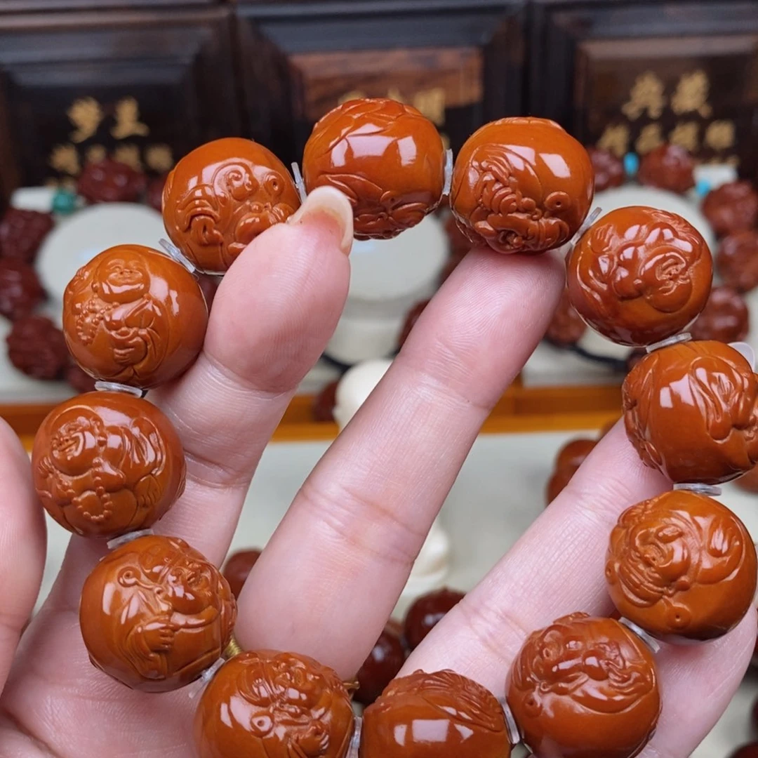 橄榄核吊坠哇*咔橄榄核财迷