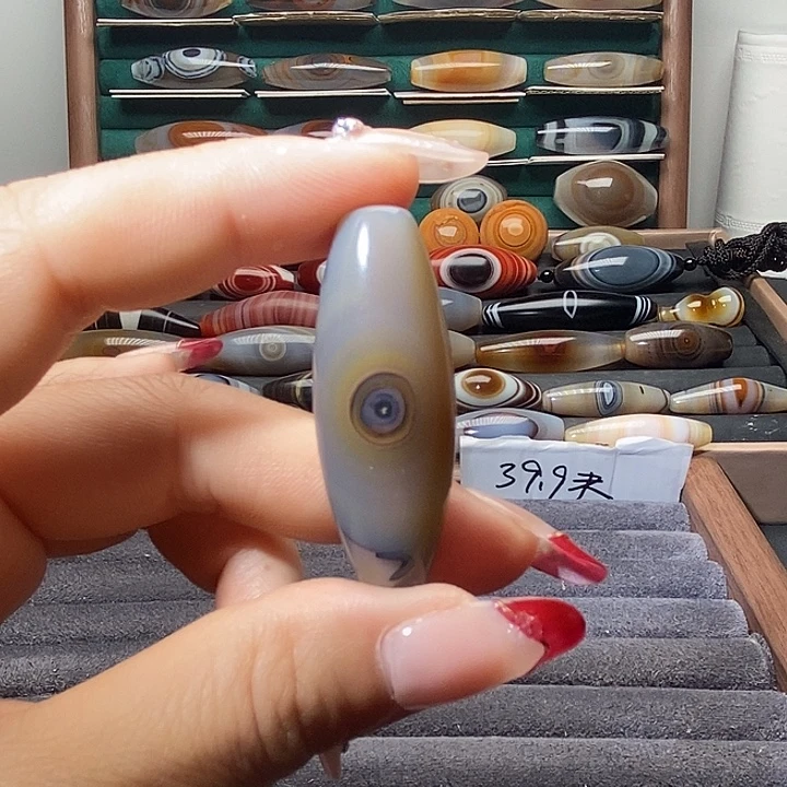 玛瑙/玉髓未镶嵌吊坠(不含链)