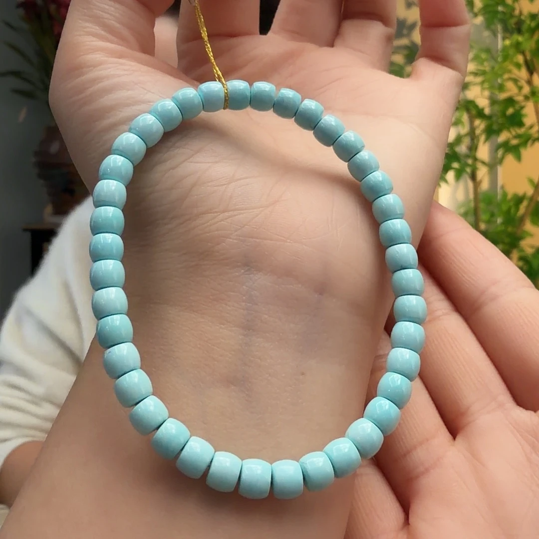 绿松石未镶嵌颈饰