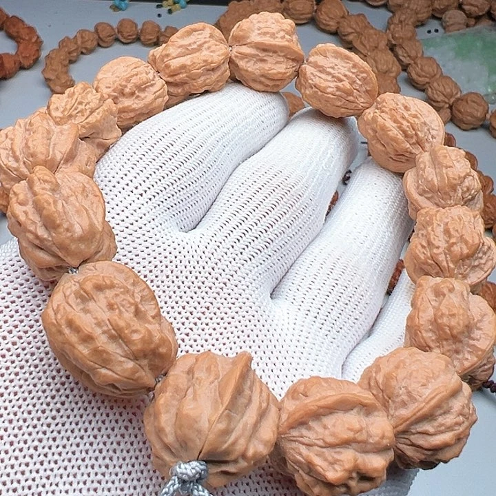 吊坠猴头核桃金蟾18满肉