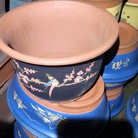 紫砂花盆宜兴紫砂花盆厂家自销