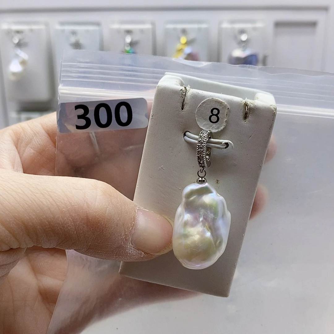 颈饰合金淡水珍珠