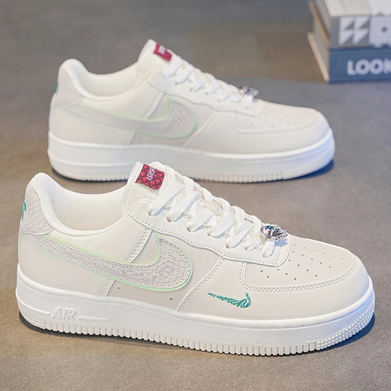 空军1一号男鞋低帮2025新款透气小白鞋莆田af1板鞋休闲百搭女鞋