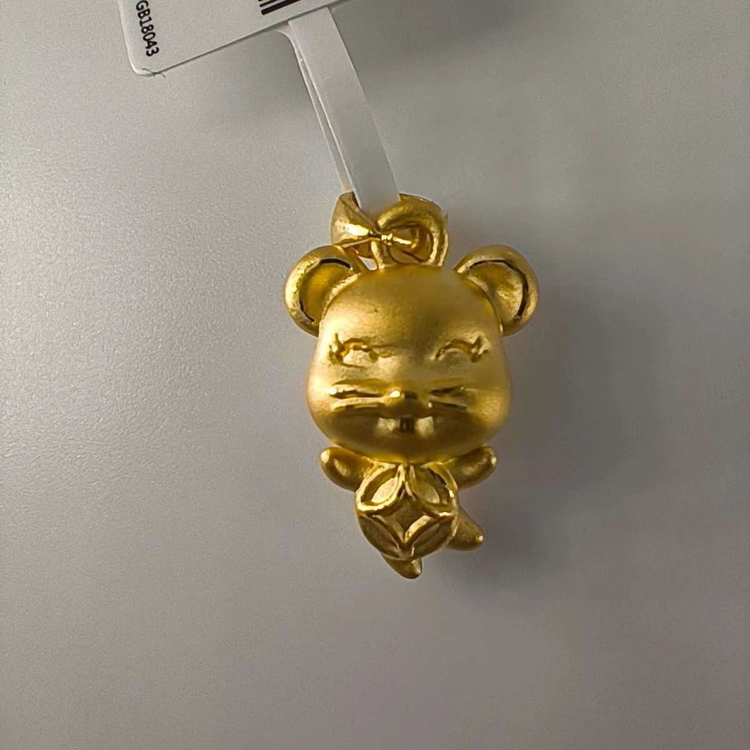 【夏夏专享】足金999饰品 时尚吊坠 1.72 GP