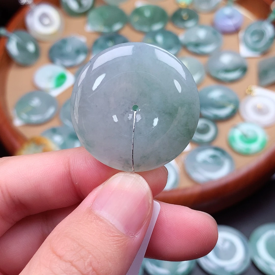 翡翠未镶嵌吊坠(不含链)吊坠