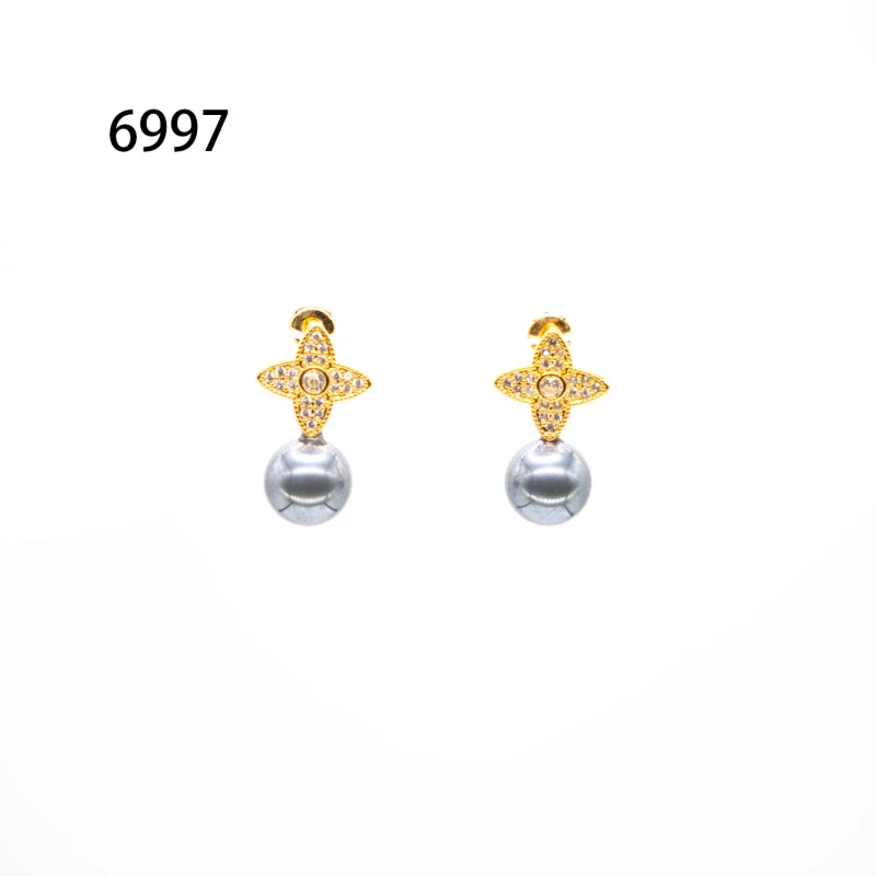 镀K金  REGIS  耳饰～6997