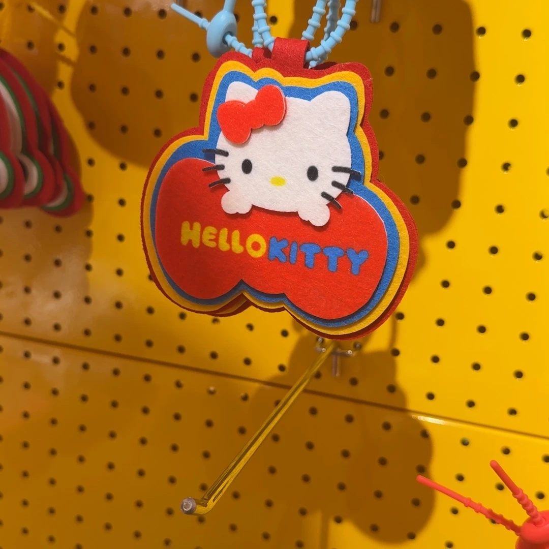 蝴蝶结不织布挂件