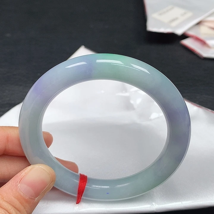 未镶嵌手镯（圆镯）翡翠D*y57➕