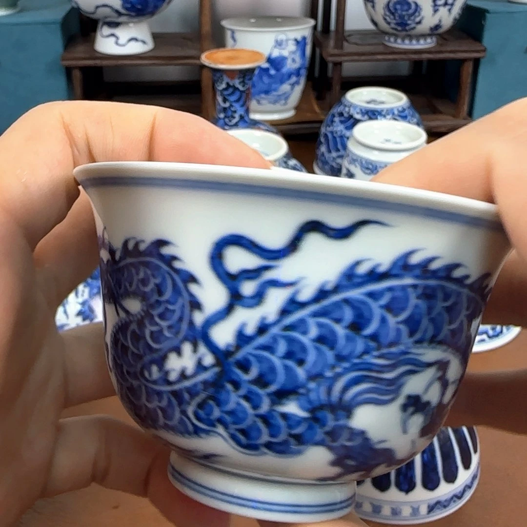 杯子景德镇陶瓷手工艺陶瓷杯1111