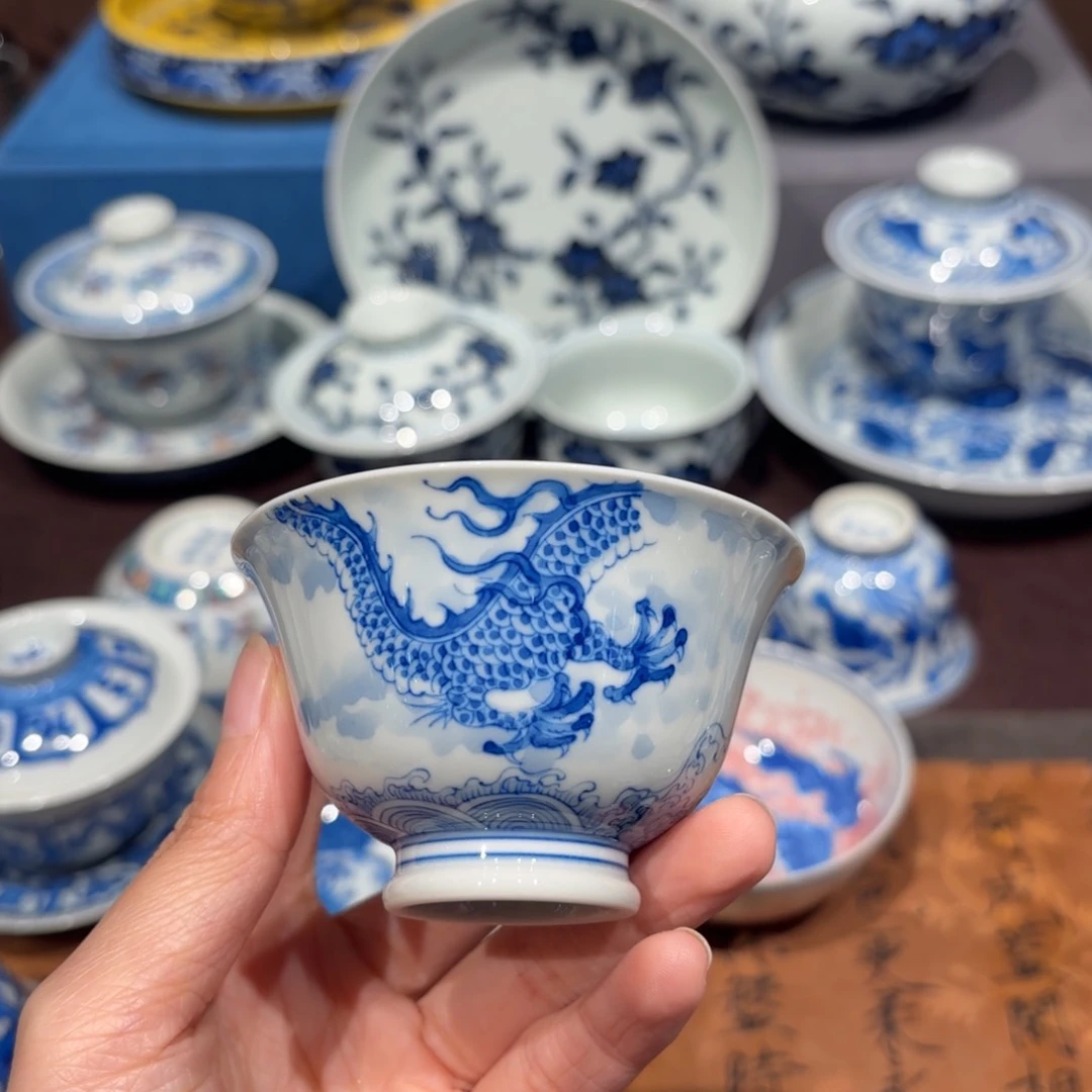 瓷片K*景德镇纯手工手绘