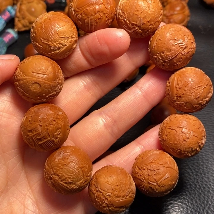 巴***粥橄榄核手串/手链风景手串