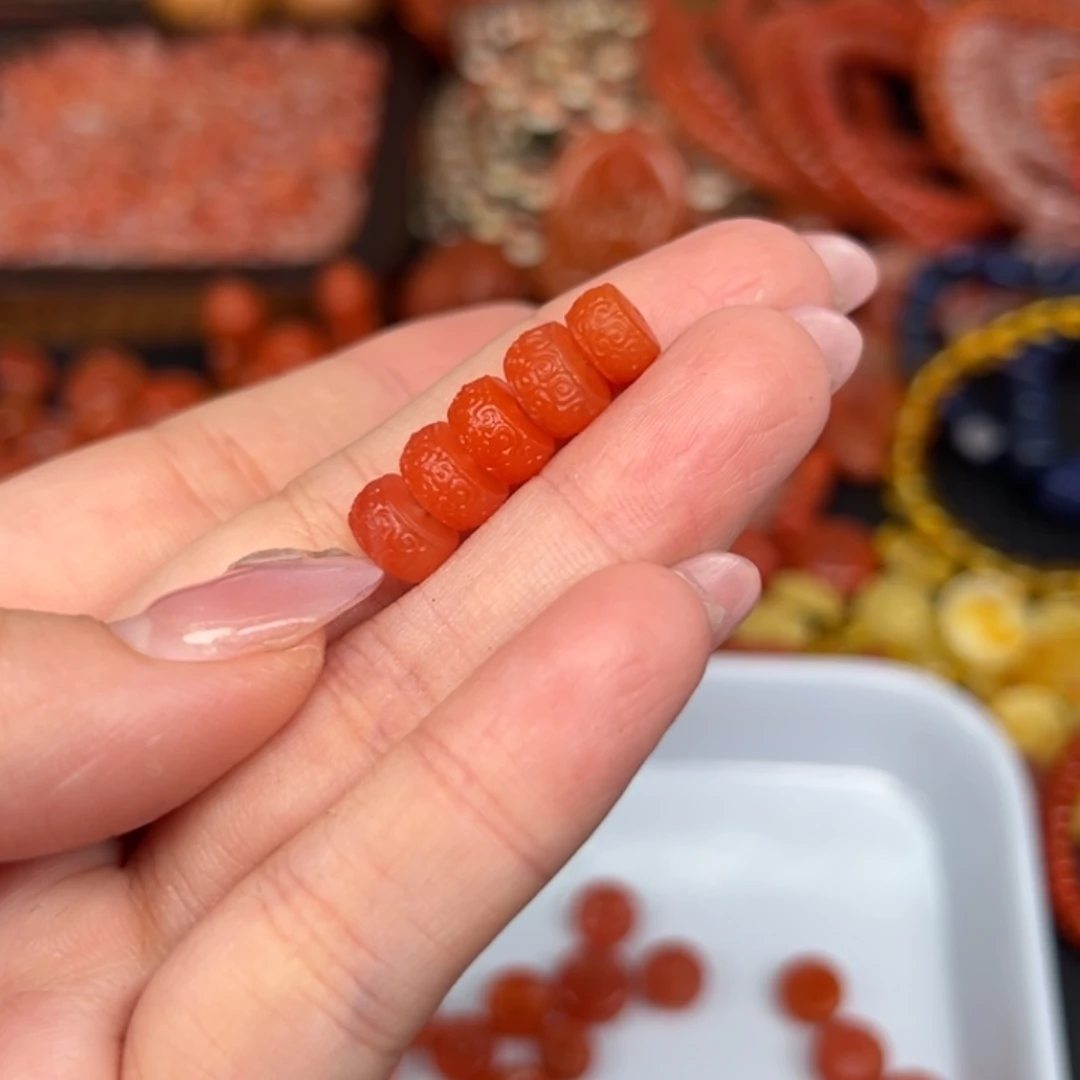 南红玛瑙未镶嵌吊坠(不含链)