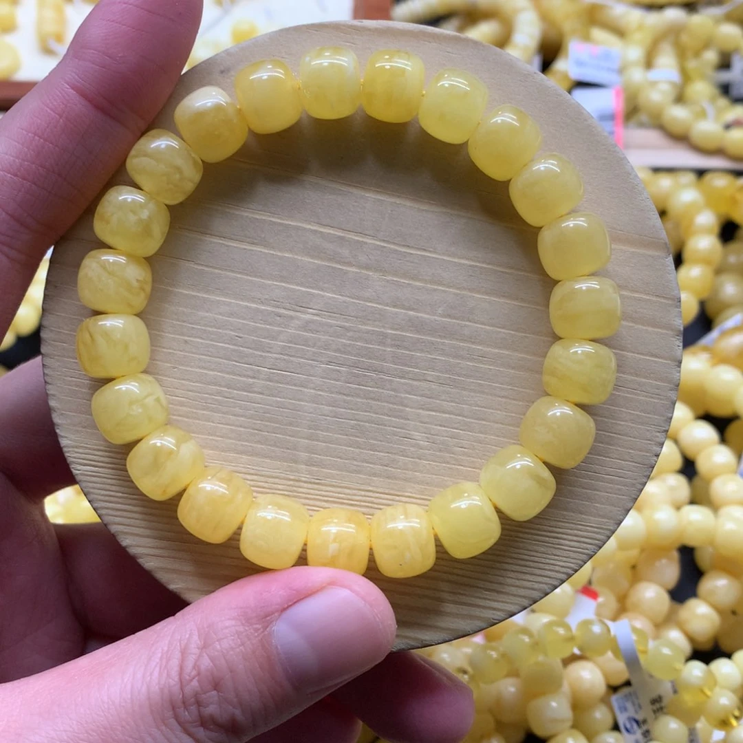 蜜蜡手链未镶嵌蜜蜡