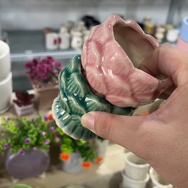微瑕陶瓷花盆满9.9发