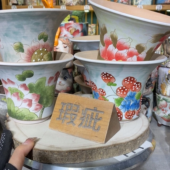 红陶景德镇艺术手绘作品