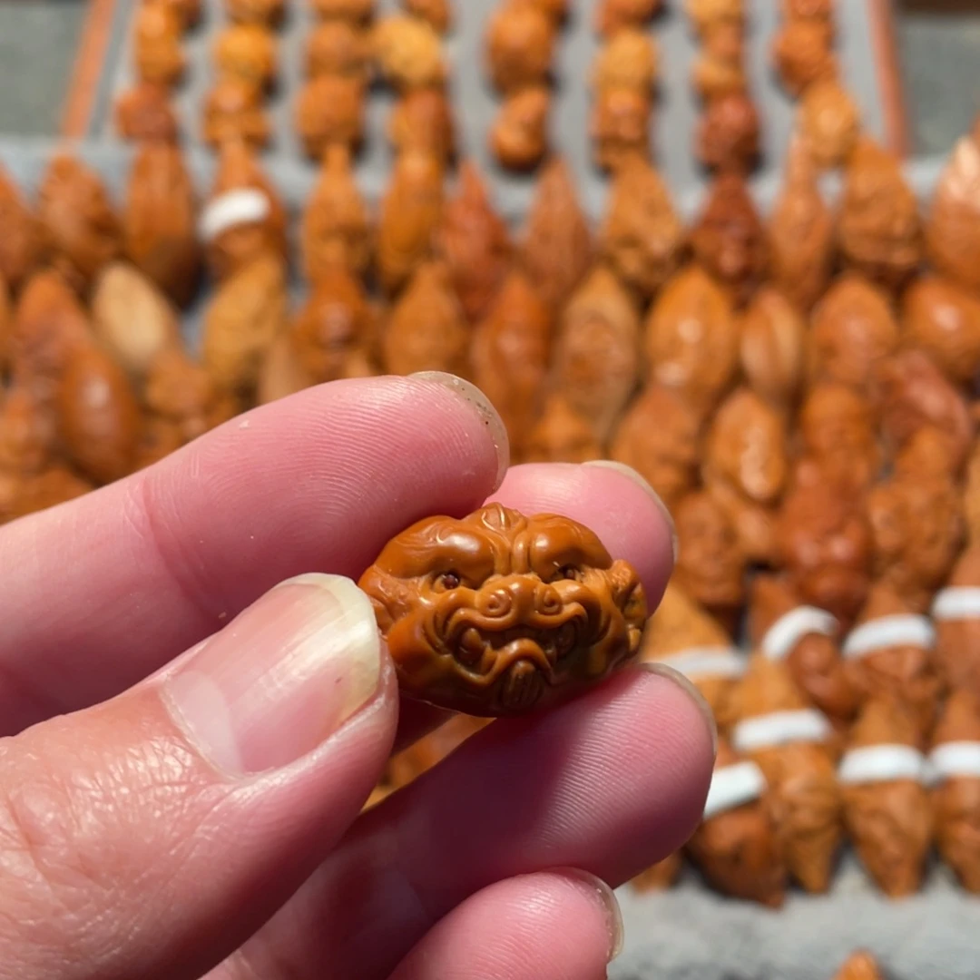 橄榄核手串/手链吞金兽顶珠