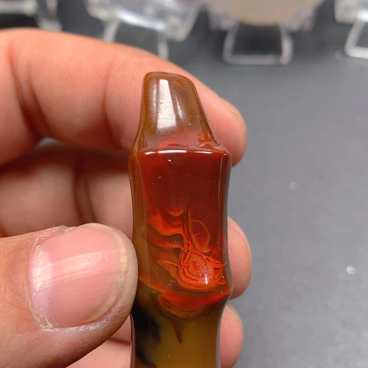 玛瑙/玉髓颈饰未镶嵌小*废