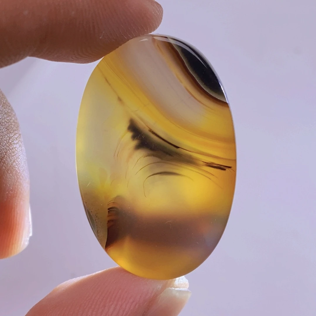 海***水玛瑙/玉髓颈饰未镶嵌