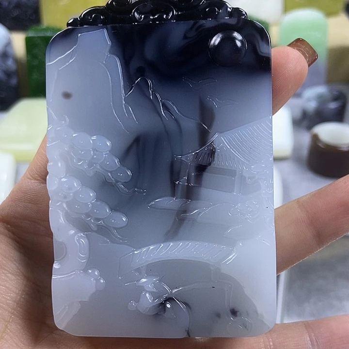 颈饰未镶嵌和田玉