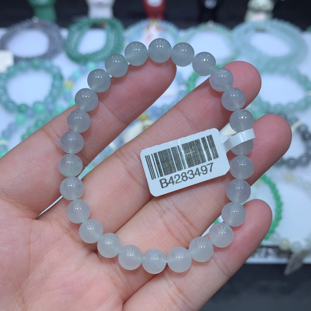 翡翠未镶嵌手串天然