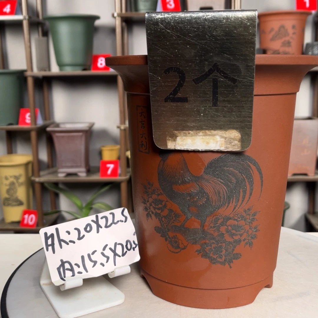 花盆紫砂紫砂花盆