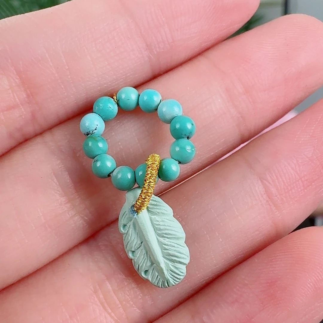 未镶嵌绿松石珠宝奇石