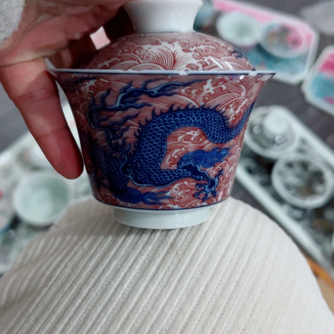 圣***提瓷片景德镇陶瓷艺术品