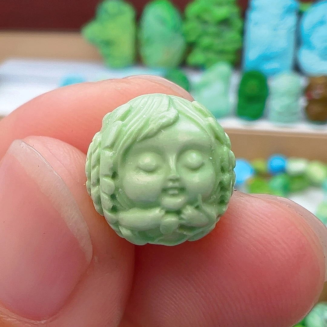 未镶嵌绿松石项链