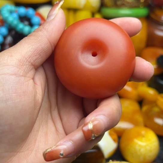 琥珀手串未镶嵌蜜蜡