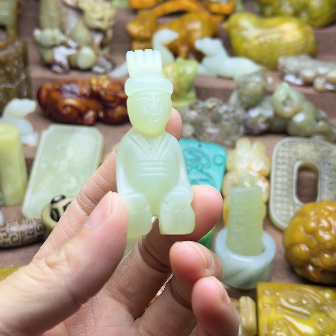 白玉菩提吊坠139。。