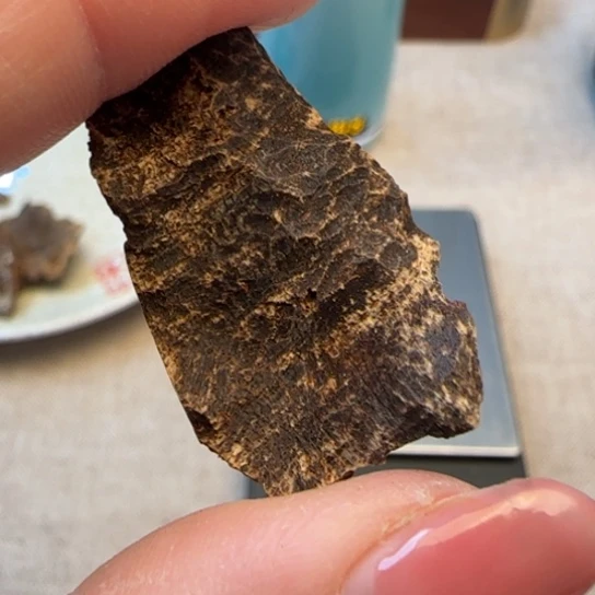 沉香摆件海南沉水包头尖峰岭1克