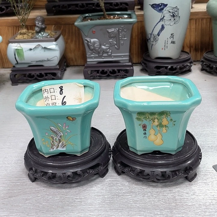 陶瓷花盆紫砂花盆福利抢购