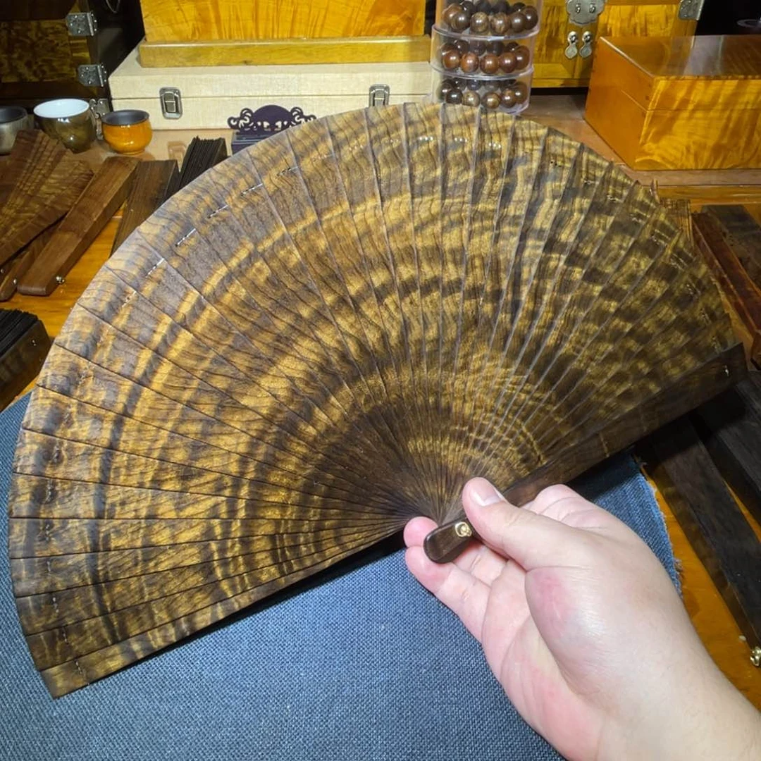 金丝楠21cm满花凤尾金丝楠木阴沉木乌木