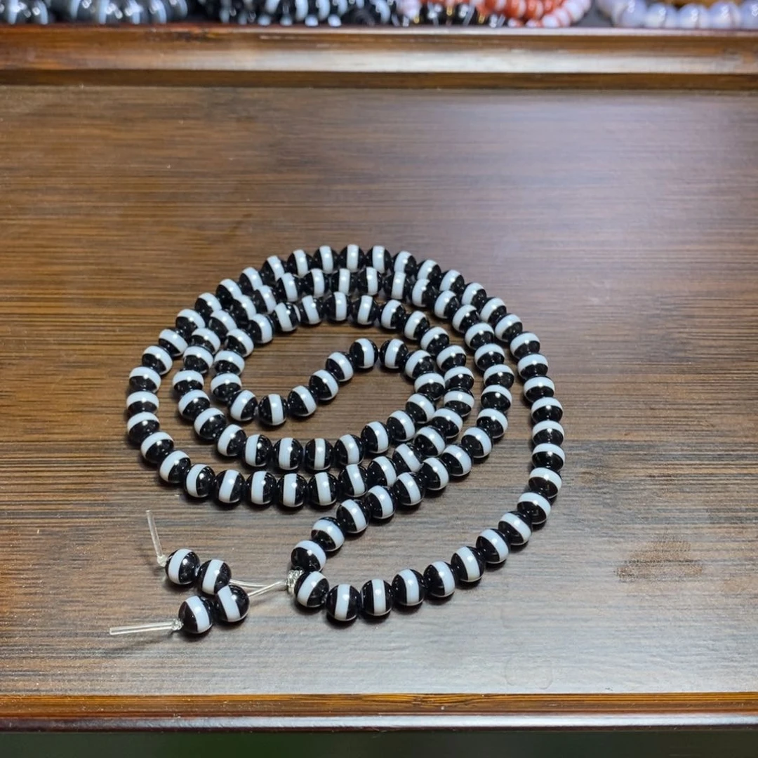 玛瑙/玉髓一线药师玛瑙手串未镶嵌6