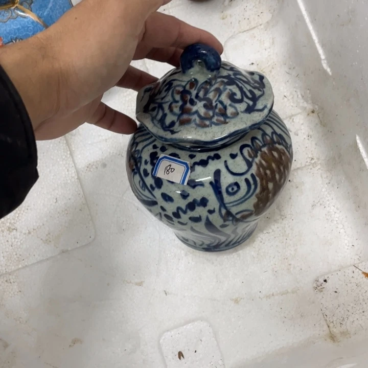 青花花瓶日用陶瓷制品商品