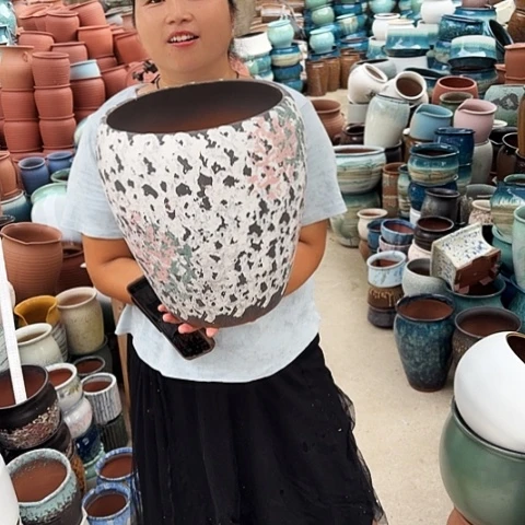 口25高30一个盆子。