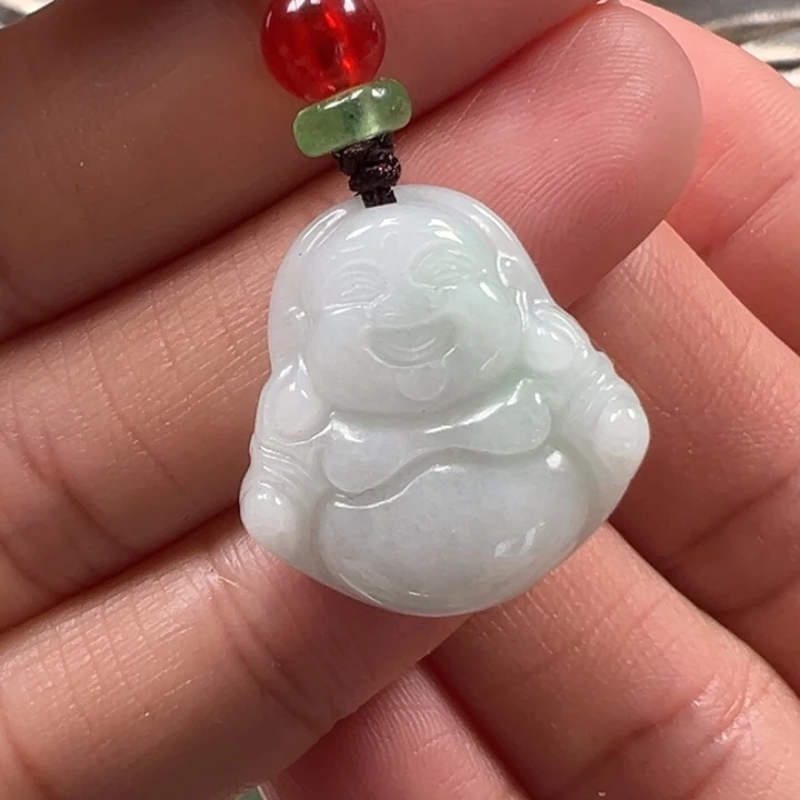 翡翠未镶嵌颈饰吊坠