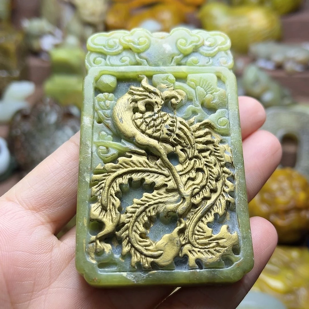 白玉菩提吊坠26。。