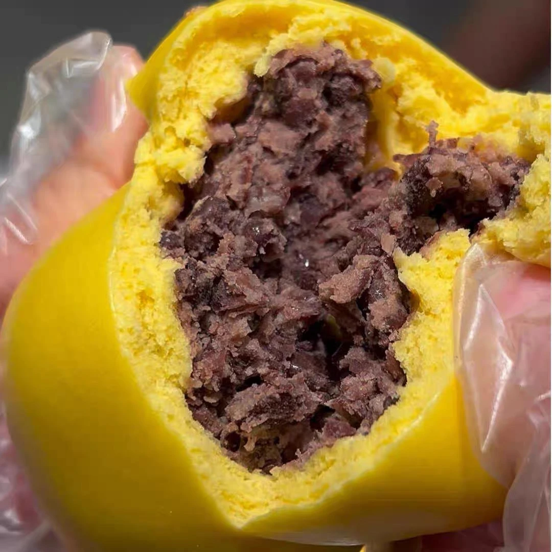 南瓜豆沙包馅饼豆沙馒头红豆馅馒头独立包装早餐儿童包